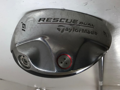 Vist Large View of Product Image Which is Used Taylormade RESCUE DUAL Mens Hybrid Club RH 3 Hybrid
