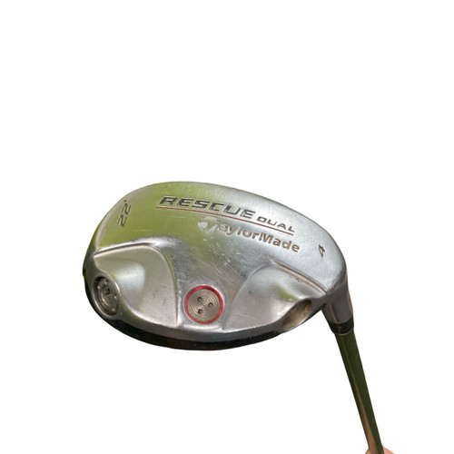 Vist Large View of Product Image Which is Used Taylormade RESCUE DUAL Mens Hybrid Club RH 4 Hybrid