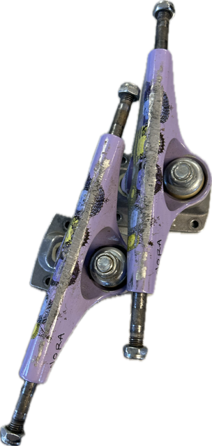 Vist Large View of Product Image Which is Used Skateboard Truck Purple