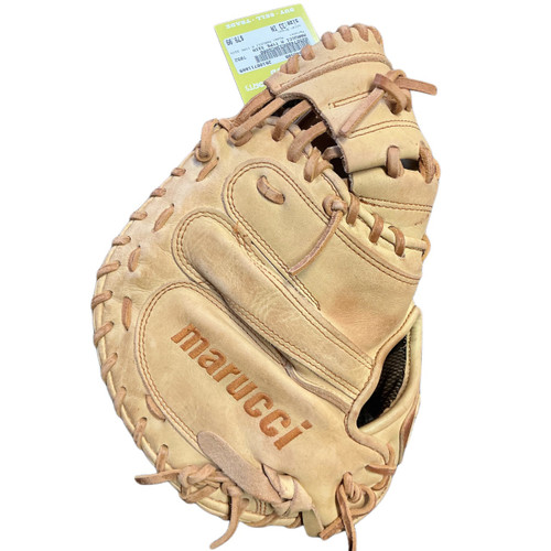 Vist Large View of Product Image Which is Used MARUCCI M TYPE 33IN BB/SB Catchers RH Throw Brown 33"
