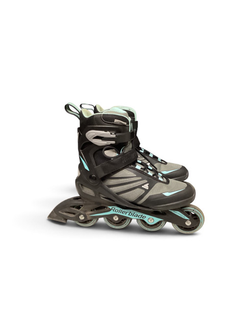 Vist Large View of Product Image Which is Used Rollerblade ZETRABLADE Senior Rec Fitness Skates Teal Senior 9