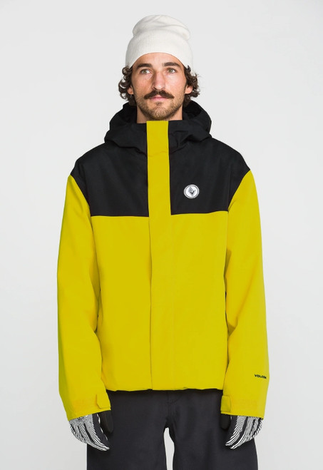 Vist Large View of Product Image Which is New VOLCOM BUCKTHREEEIGHTY INSULLATED JACKET YELLOW SM