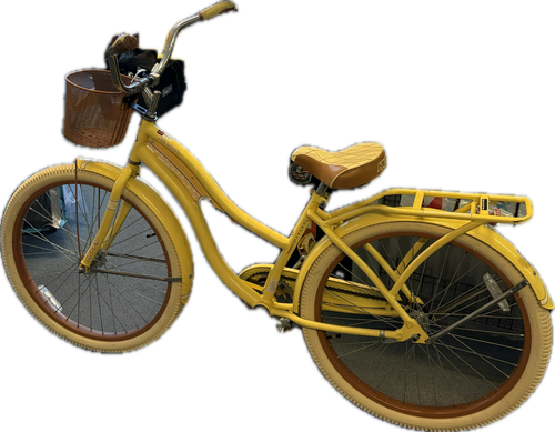 Vist Large View of Product Image Which is Used Huffy NEL LUSSO Cruiser Bike Womens Pink 17-18" - MD  Frame