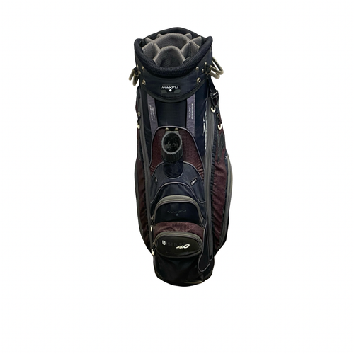 Vist Large View of Product Image Which is Used Maxfli 4.0 U SERIES Mens Cart Bag Black