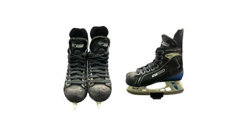 Vist Large View of Product Image Which is Used Bauer SUPREME ONE LTX Youth Hockey Skate Youth 12.0