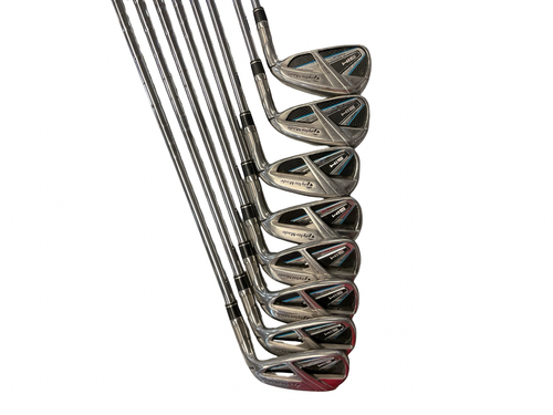 Vist Large View of Product Image Which is Used Taylormade SIM M Mens Iron Set RH 4I-GW/AW