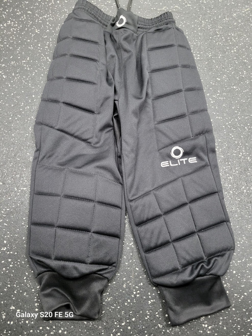 Vist Large View of Product Image Which is Used Elite GOALKEEPER Goalie Bottom Yth Black MD