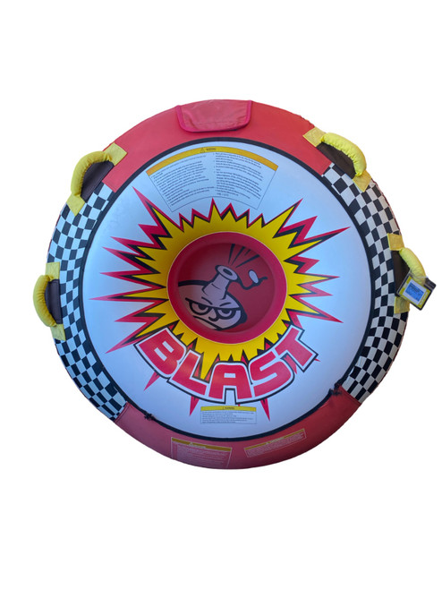Vist Large View of Product Image Which is Used Airhead One Person Tube Red 54"