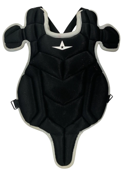 Vist Large View of Product Image Which is Used All-Star FUTURE STAR SERIES Catchers Leg Guards Black Youth