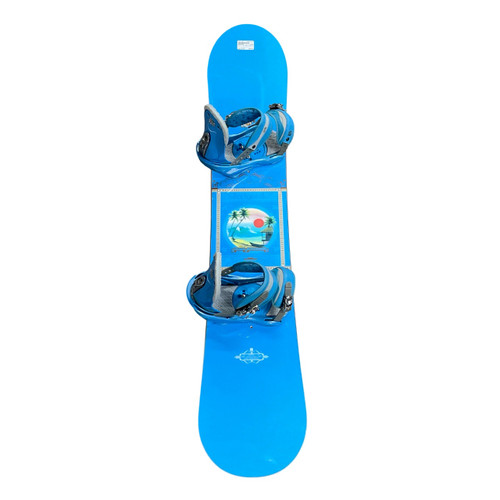 Vist Large View of Product Image Which is Used Burton FEEL GOOD W/ BURTON LEXA Womens Board/Bindings Royal Blue 149 cm