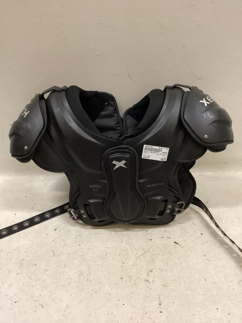 Vist Large View of Product Image Which is Used Xenith VELOCITY 2 FB Shoulder Pads Black SM