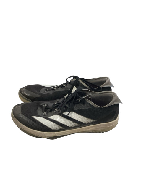 Vist Large View of Product Image Which is Used Adidas ADIDAS ADIZERO INDOOR CLEAT BB/SB Cleats Black Senior 11.5