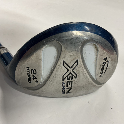 Vist Large View of Product Image Which is Used TiTech XGEN JUNIOR Jr Hybrid Club RH 4 Hybrid
