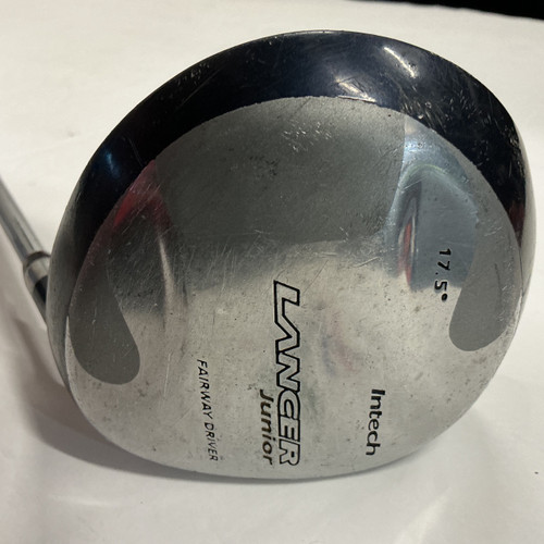 Vist Large View of Product Image Which is Used Intech LANCER JUNIOR Jr Fairway Wood RH Navy Blue 5 Wood