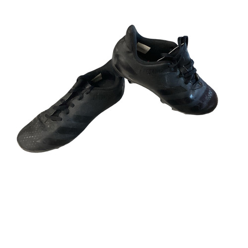 Vist Large View of Product Image Which is Used Adidas Soccer Cleats Black Junior 03.5