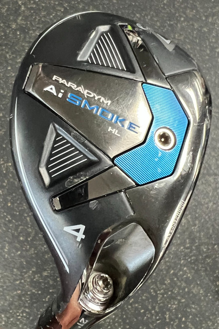 Vist Large View of Product Image Which is Used Callaway PARADYM AI SMOKE HL Mens Hybrid Club RH 4 Hybrid