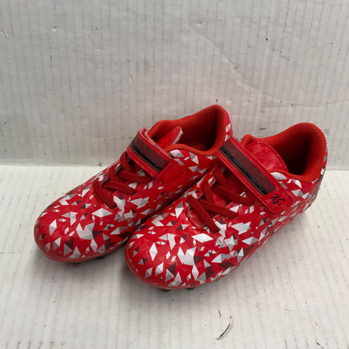 Vist Large View of Product Image Which is Used Soccer Cleats Red Youth 12.0