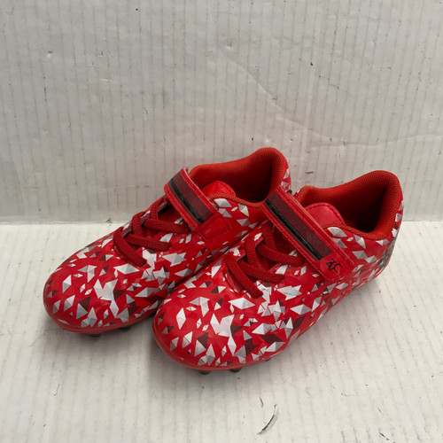 Vist Large View of Product Image Which is Used Soccer Cleats Red Youth 12.0