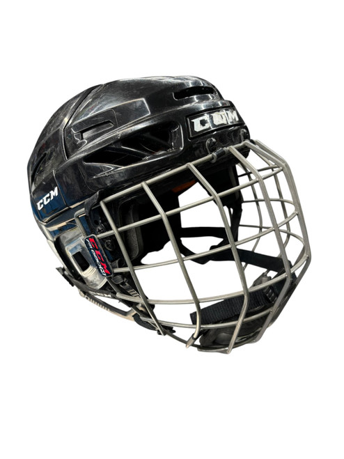 Vist Large View of Product Image Which is Used CCM FM 680 S Helmet Cage Combo Black MD