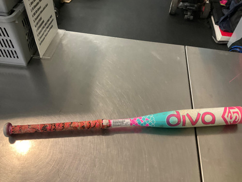 Vist Large View of Product Image Which is Used Louisville Slugger DIVA BB/SB Fastpitch Bat 29"