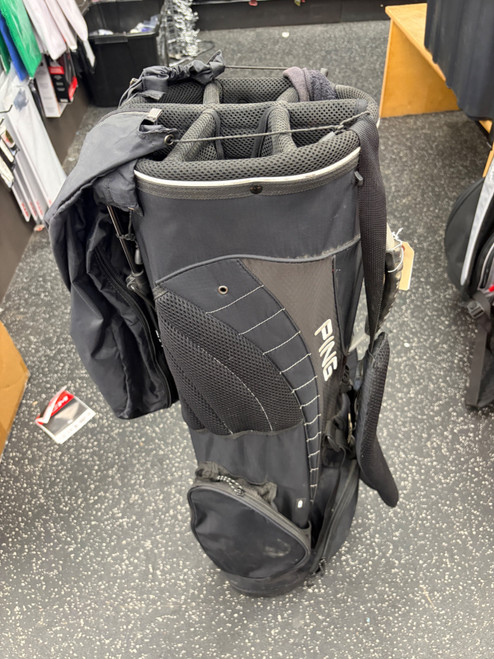 Vist Large View of Product Image Which is Used Ping CRAZ-E-LITE Mens Cart Bag Black