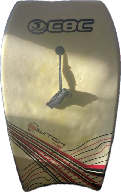 Vist Large View of Product Image Which is Used California Board Co SWITCH 42 Body Board Yellow 42"