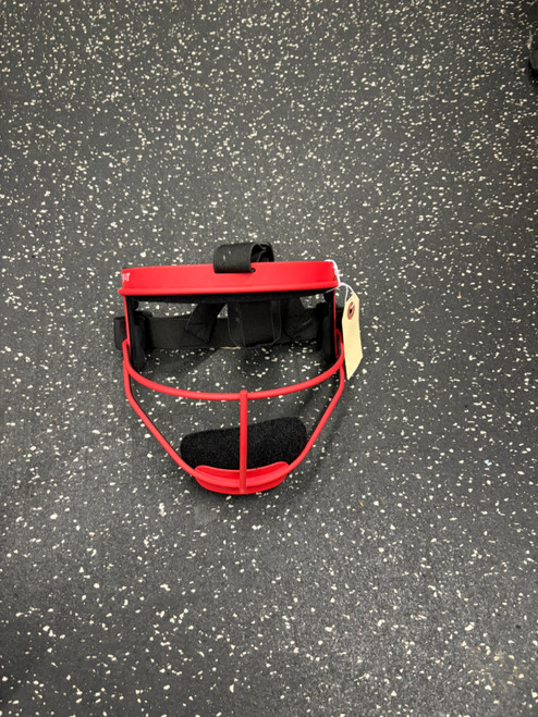 Vist Large View of Product Image Which is Used RIP-IT DEF PRO FIELDERS MASK BB/SB Fielders Mask Red One Size