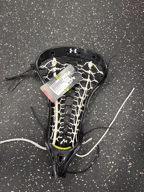 Vist Large View of Product Image Which is Used Under Armour REGIME Womens Lacrosse Head Black