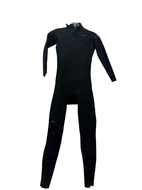 Vist Large View of Product Image Which is Used Quiksilver SESSIONS 3.2mm Junior Full Suit / Wetsuit Black Size 16