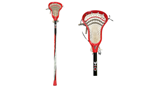 Vist Large View of Product Image Which is Used Warrior RABIL NEXT Men Atk/Mid Complete Stick Red
