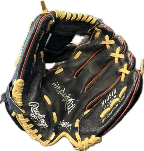 Vist Large View of Product Image Which is Used Rawlings H105IB BB/SB Glove RH Throw Brown 10 1/2"