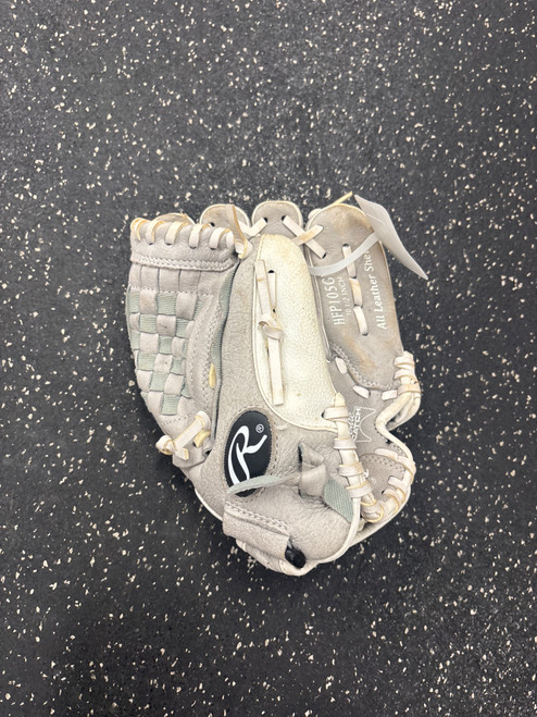Vist Large View of Product Image Which is Used Rawlings HFP105GW BB/SB Glove RH Throw Grey 10 1/2"