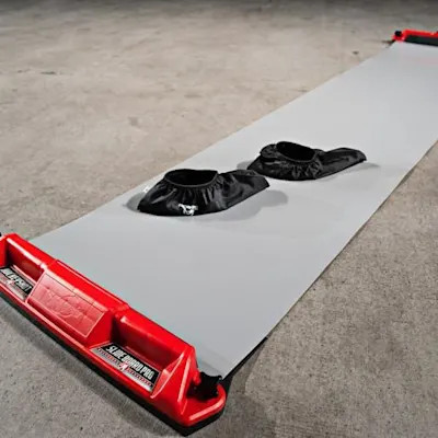 Vist Large View of Product Image Which is Used Hockey Shot SLIDE BOARD PRO TRAINING AID Hockey Training Aid