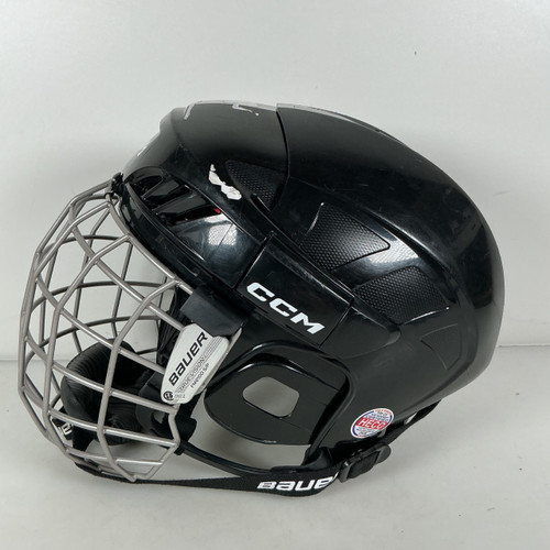 Vist Large View of Product Image Which is Used CCM XT  Helmet Cage Combo  SM