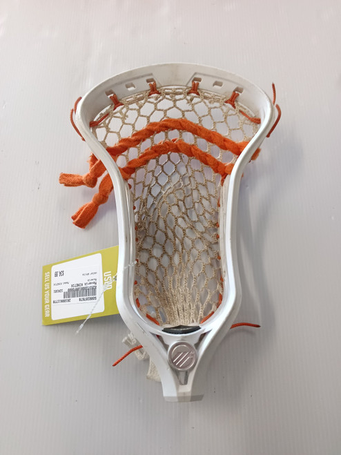 Vist Large View of Product Image Which is Used Maverik KINETIK Mens Lacrosse Head White