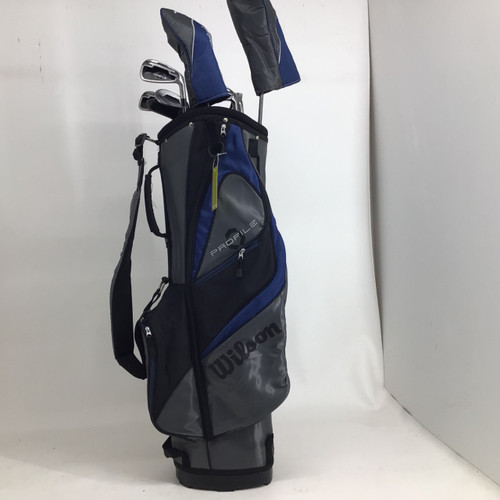 Vist Large View of Product Image Which is Used Wilson PROFILE XD 10PC SR FLEX RH PACKAGE SET Mens Package Set RH Grey 10 Piece
