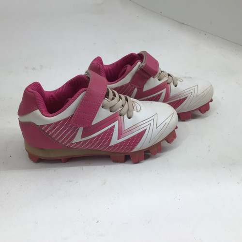 Vist Large View of Product Image Which is Used GIRLS JR 3 SB CLEATS BB/SB Cleats White Junior 03