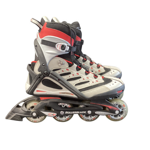 Vist Large View of Product Image Which is Used K2 MACH 100 Senior Rec Fitness Skates Black Senior 9