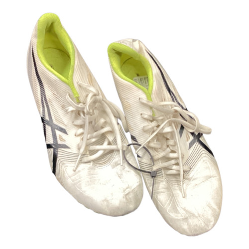 Vist Large View of Product Image Which is Used Asics Track & Field Cleats Adult White Senior 9.5
