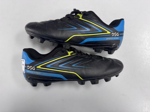 Vist Large View of Product Image Which is Used Dsg Soccer Cleats Black Junior 04.5