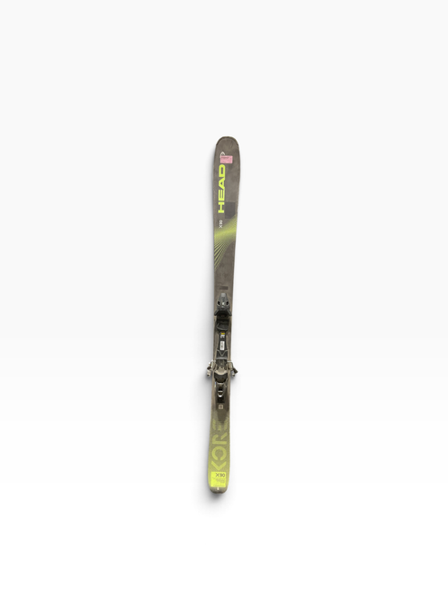 Vist Large View of Product Image Which is Used Head KORE X90 Mens DH Ski/Binding Black 177 cm