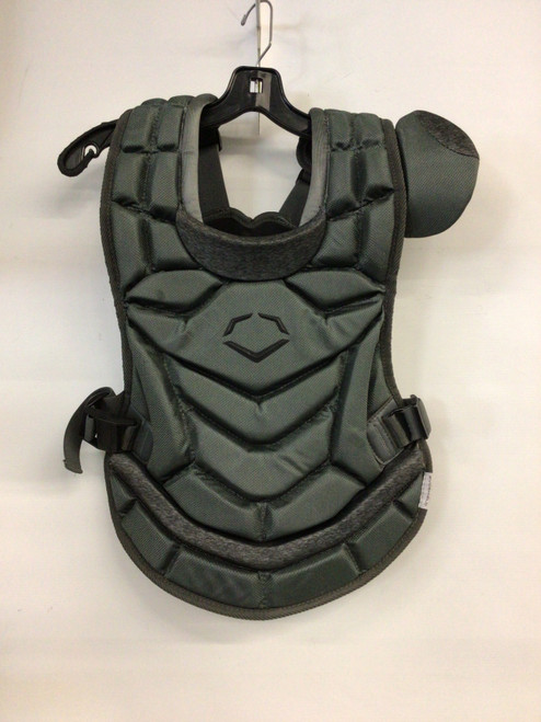 Vist Large View of Product Image Which is Used Evoshield WB57090 15INCH Catchers Chest Protector Grey Adult