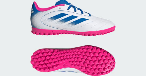 Vist Large View of Product Image Which is New ADIDAS GOLETTO IX TF J W/BL/PK-1.5