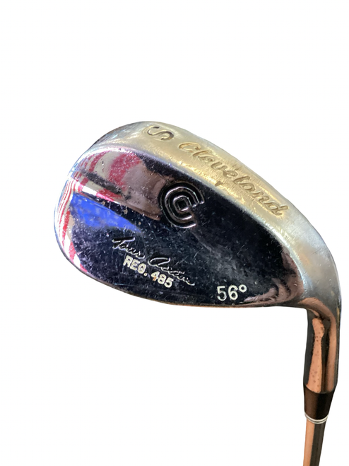 Vist Large View of Product Image Which is Used Cleveland TOUR ACTION 485 Golf Wedge Mens RH Sand Wedge