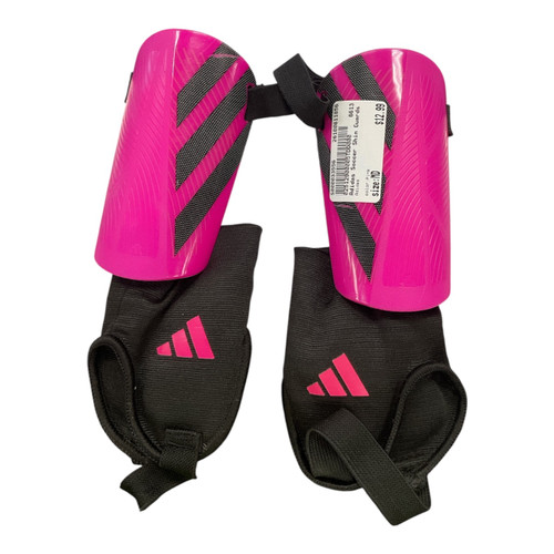 Vist Large View of Product Image Which is Used Adidas Soccer Shin Guards Youth Pink MD