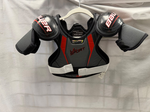 Vist Large View of Product Image Which is Used Bauer NSX Youth Shoulder Pads MD
