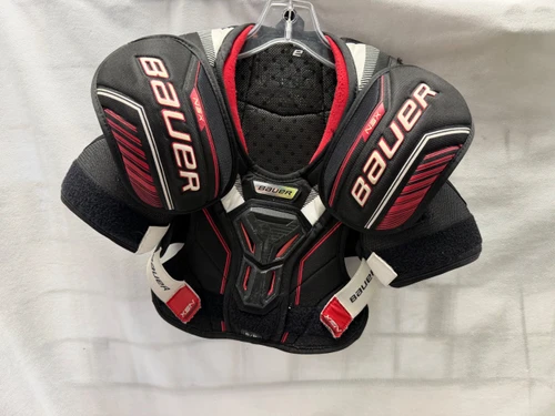 Vist Large View of Product Image Which is Used Bauer XSN Junior Shoulder Pads SM
