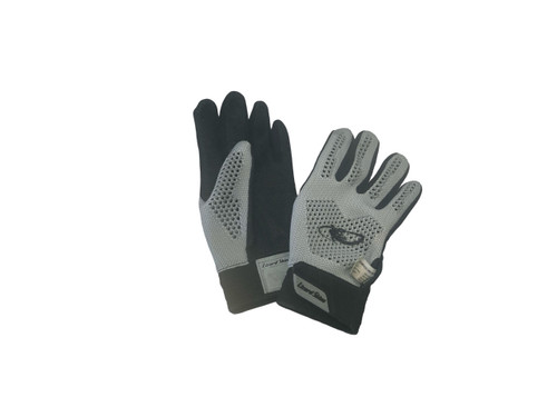 Vist Large View of Product Image Which is Used Lizard Skins BB/SB Batting Gloves Black MD