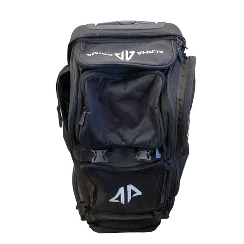Vist Large View of Product Image Which is Used Easton WHEELHOUSE PRO BB/SB Player Wheeled Bag Black