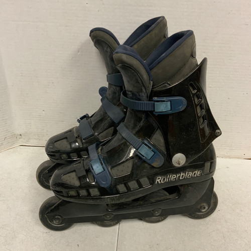 Vist Large View of Product Image Which is Used Rollerblade COOLBLADE Senior Rec Fitness Skates Black Senior 10.5